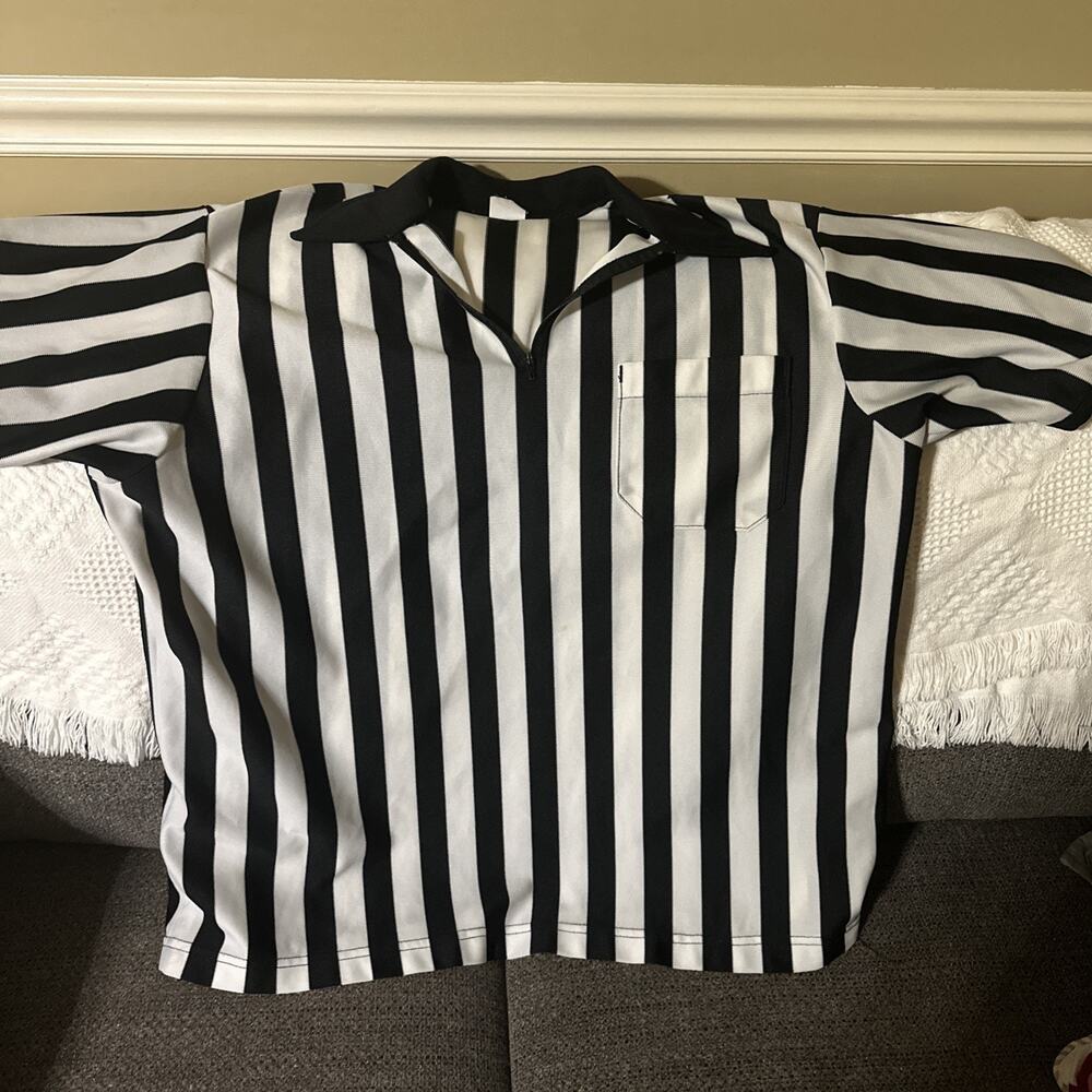 Hi Style Referee Jersey Vintage Sports Costume Uniform
